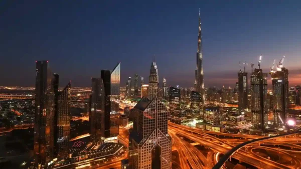 russian guide modern night dubai tour
