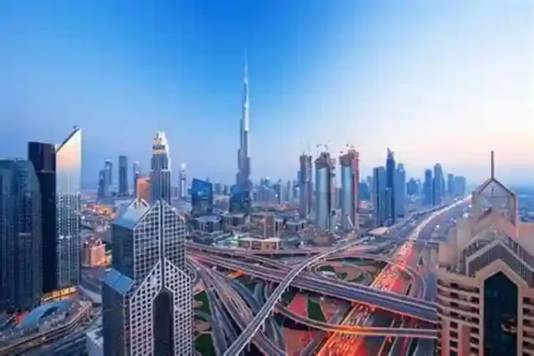russian guide modern dubai city tour