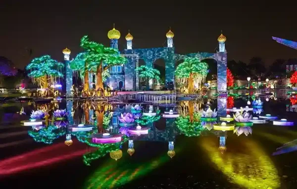 dubai garden glow