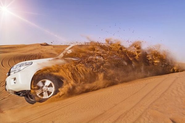 vip desert safari + quad biking
