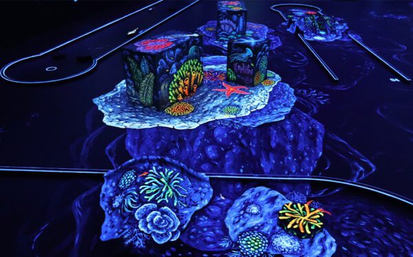 3d blacklight minigolf dubai