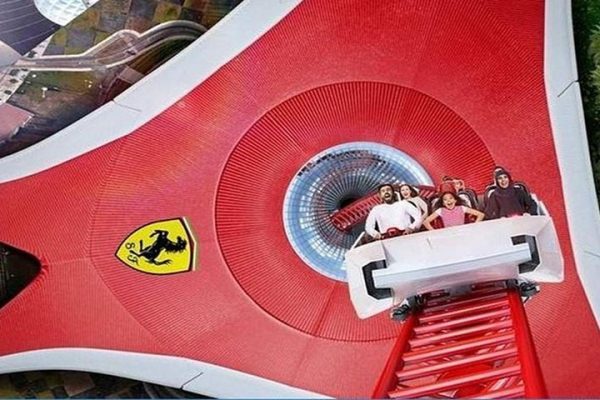 ferrari world theme park