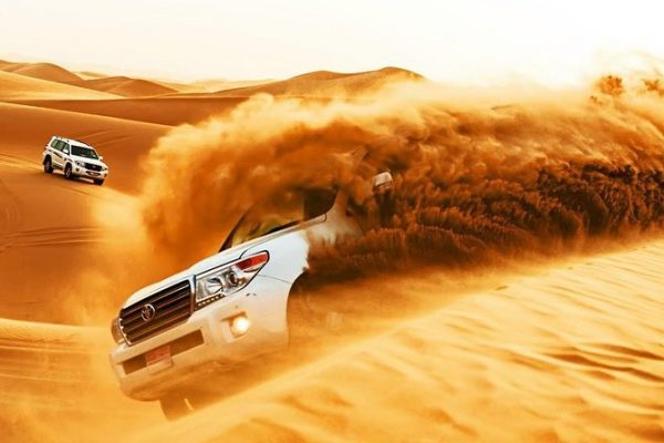 vip desert safari + quad biking