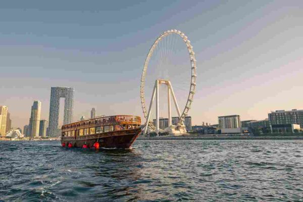 five star wooden cruise dubai marina