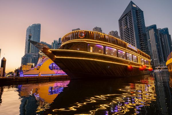 five star wooden cruise dubai marina