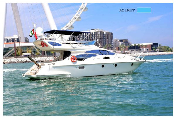 private azimut luxury yacht – 43ft