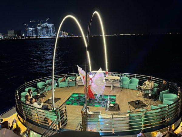 five star mega yacht dubai marina 