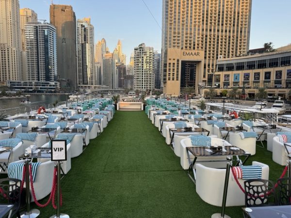 five star mega yacht dubai marina 