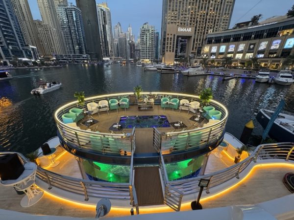 five star mega yacht dubai marina 
