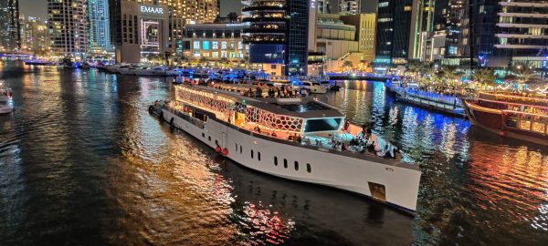 five star mega yacht dubai marina 
