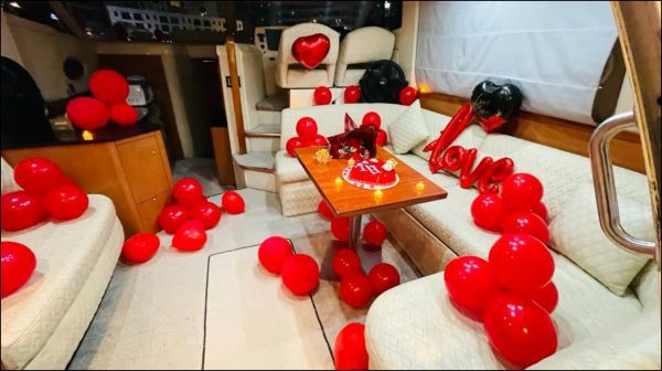 private luxury yacht – birthday party
