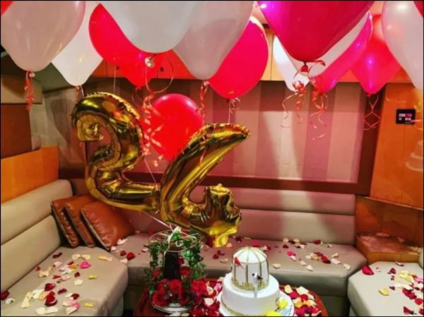 private luxury yacht – birthday party
