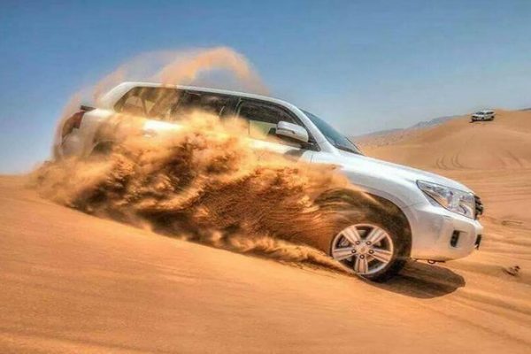 vip desert safari + quad biking