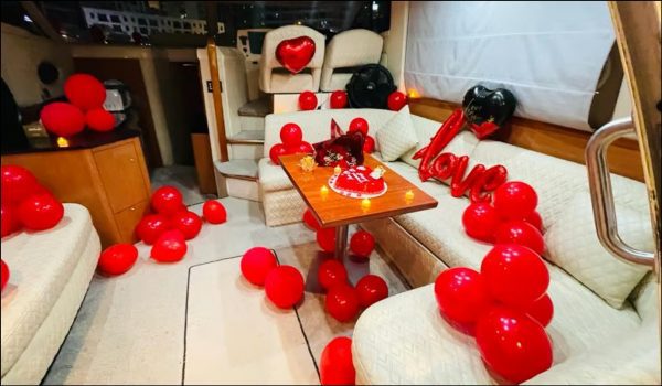 private luxury yacht – birthday party