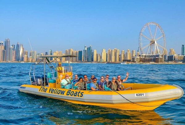 yellow boats 45 minutes atlantis blast tour