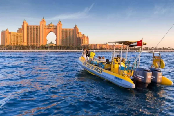 yellow boats 45 minutes atlantis blast tour
