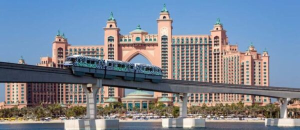 the palm monorail – 1 way pass gateway to atlantis