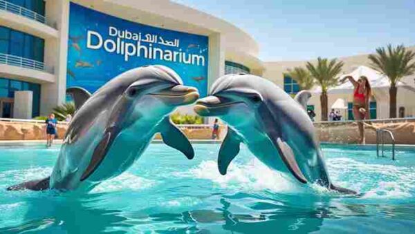 dubai dolphinarium – dolphin & seal show