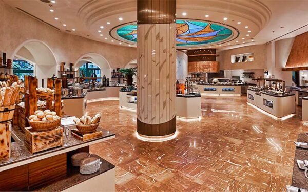atlantis, the palm kaleidoscope buffet dinner