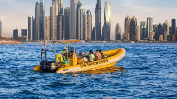yellow boats 45 minutes atlantis blast tour
