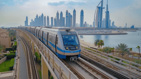 the palm monorail – 1 way pass gateway to atlantis