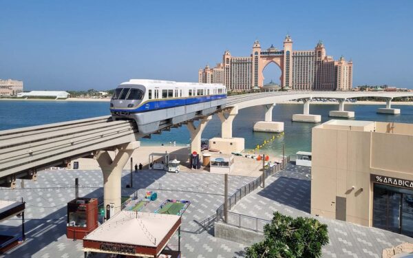 the palm monorail – 1 way pass gateway to atlantis