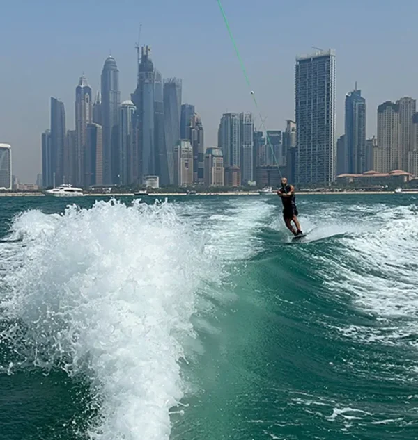 surf high experience in dubai – wake surfing